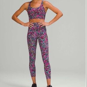 lululemon athletica Floral Leggings Size 4